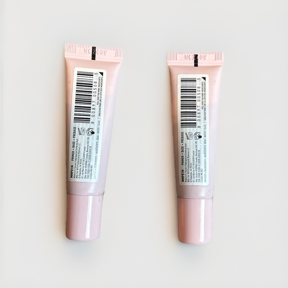 NYX The Marshmellow Smoothing Primer Travel  2x‎ Lot .27oz/8ml EACH - Picture 2 of 3
